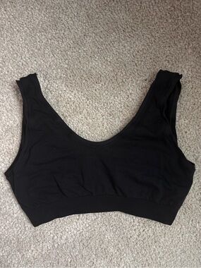 Commando black bra